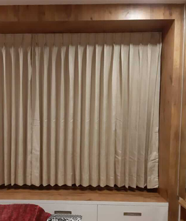 Wooden Coated Curtain