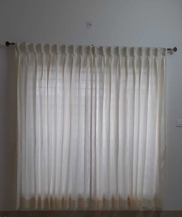 Brand White Curtain