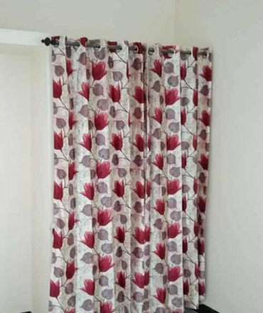 Flower Design Curtains